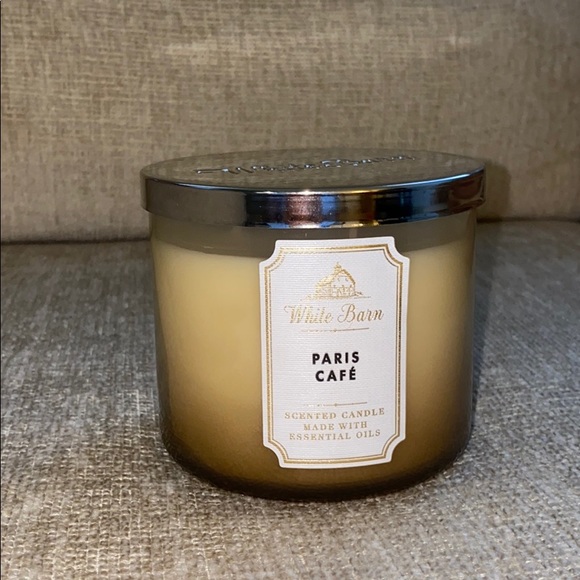Bath & Body Works Other - White Barn Paris Cafe 3 Wick Candle BBW